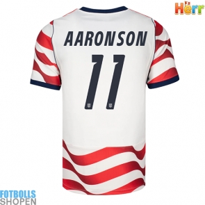 Billiga Förenta stater Brenden Aaronson #11 Hemmatröja VM 2026 Kortärmad